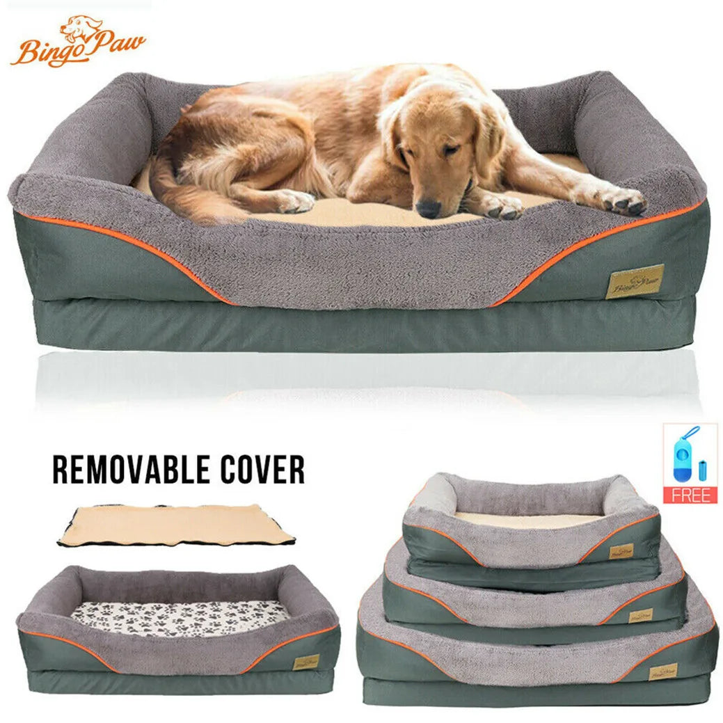 Heavy Duty Large Orthopedic Waterproof Dog Bed XL