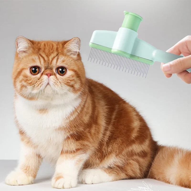 Cat Grooming Comb Professional Open Knot Pet Hair Removal
