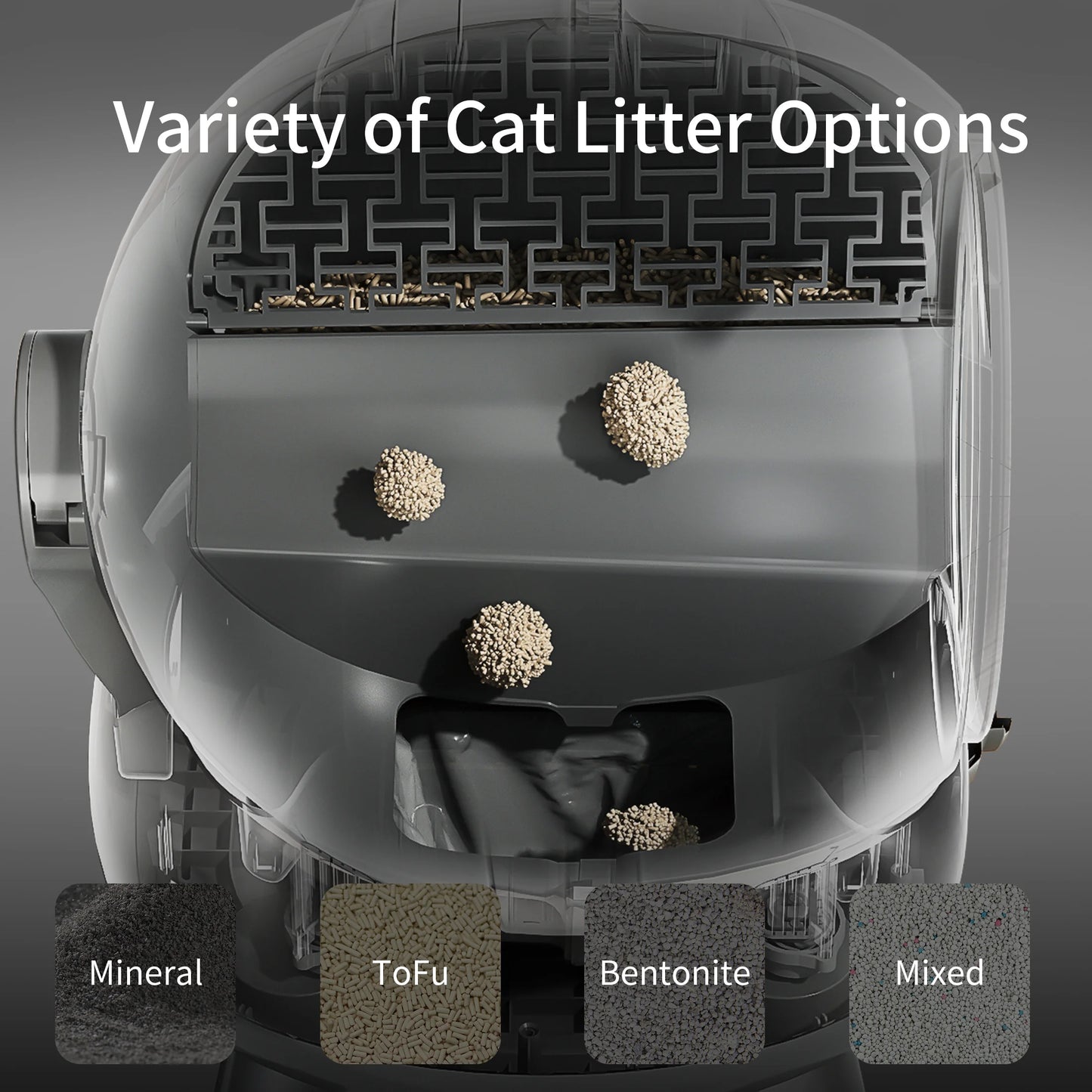 Self Cleaning Litter Box Automatic APP Control