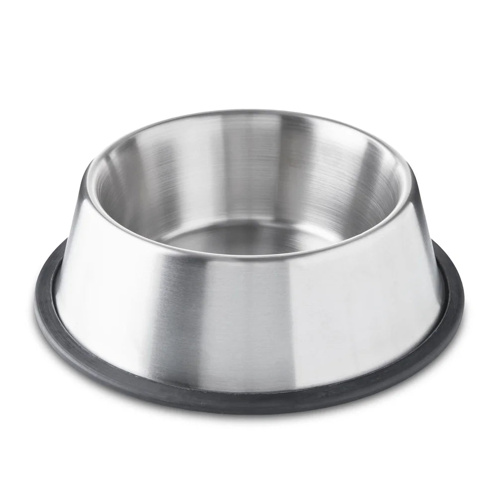 Stainless Steel Jumbo Dog Bowl Non-Skid Base