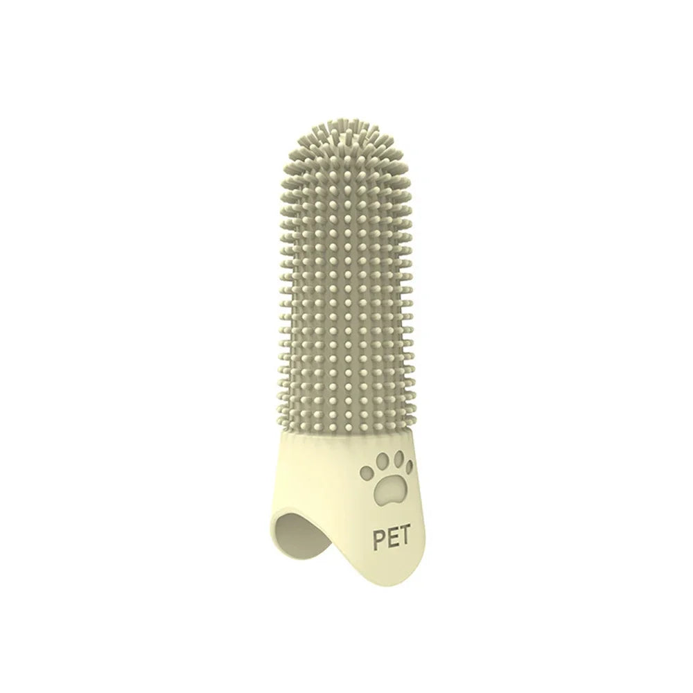 Pet Silicone Teeth Cleaning Fingertips For Cats And Dogs