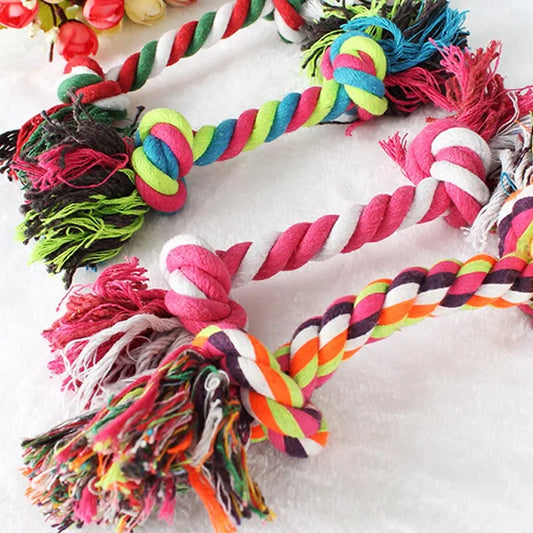 Dog Toy Molar Bite-Resistant Cotton Rope Knot