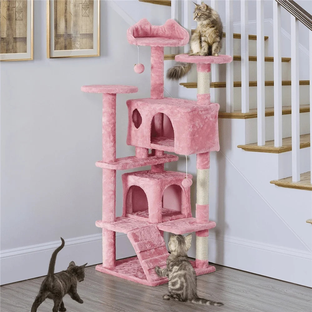 Scratching Post Fur Balls Perches Sturdy Base