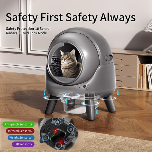 Self Cleaning Litter Box Automatic APP Control