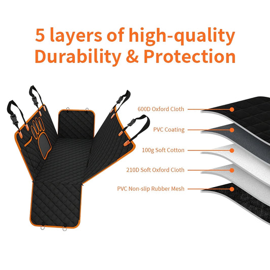 Dog Seat Cover Hammock Heavy Duty for Cars