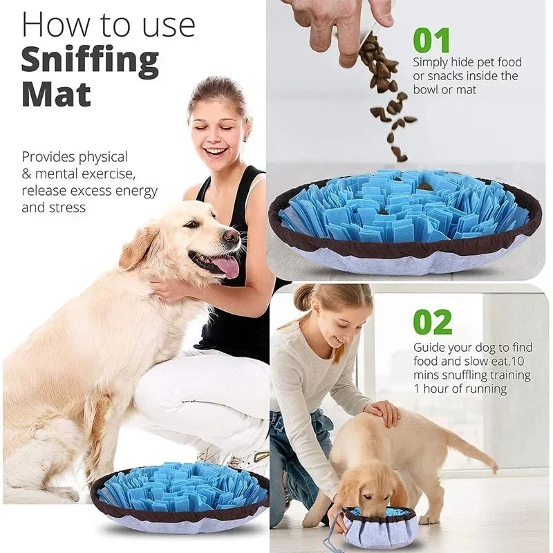 Dogs Snuffle Mat Anti Choking Slowing Feeding