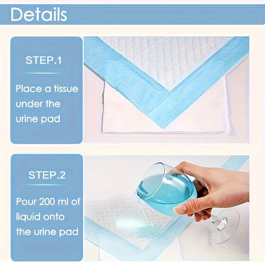 100 17.7"x13" inch 6-layer Protective Disposable Absorbent Dog Training Pads