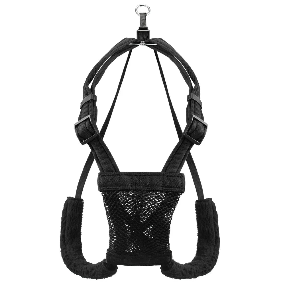 Non-Pulling Dog Harness with Built-in Storage Pouch