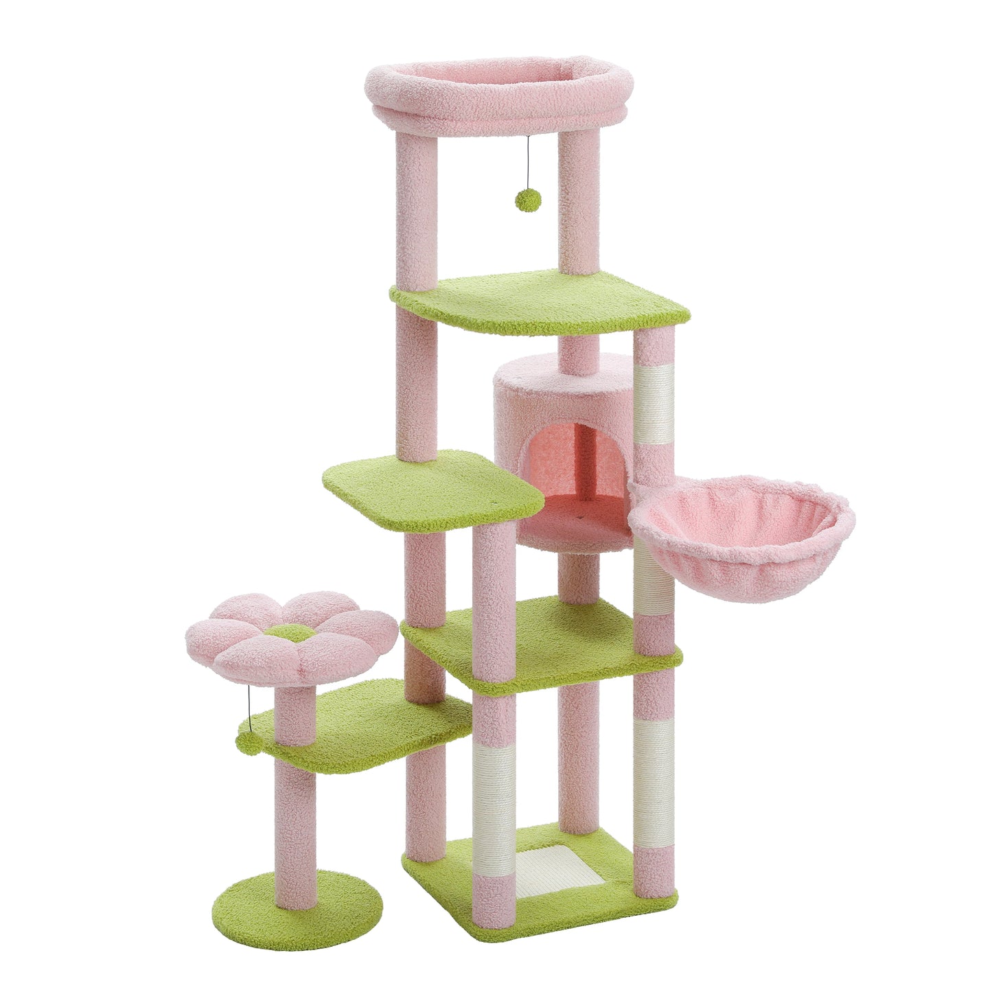 Tall Cat Tower/Super Big Hammock/Scratching Post