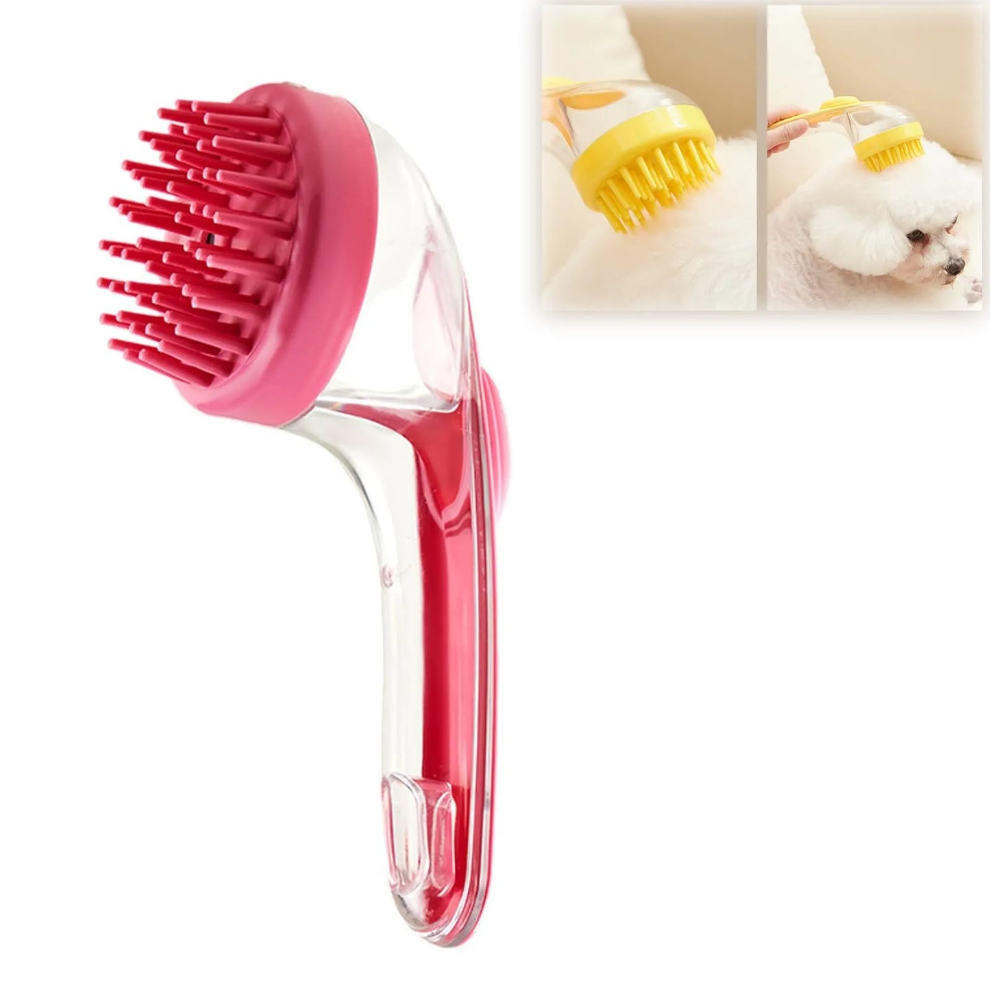 Multifunctional Liquid Shampoo Brush Head Cleaning Massage