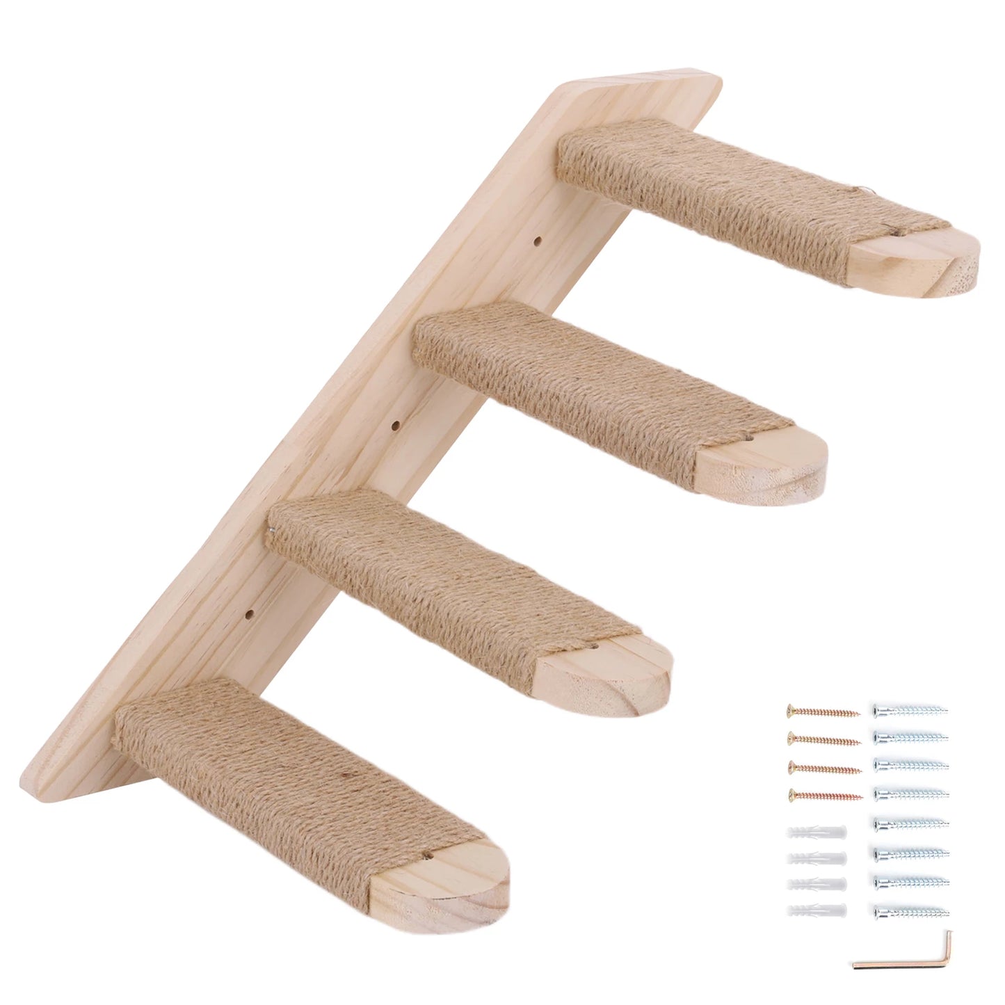 Wall Shelves Four Step Cat Climbing Perch Shelves