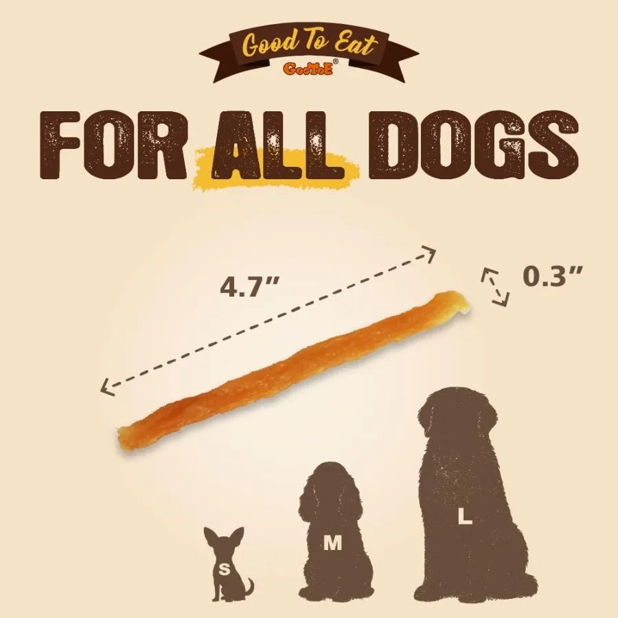 Soft Turkey Tendon Strip 3oz Natural Chewy Snack