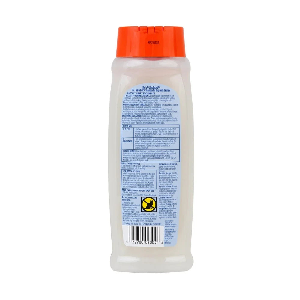 UltraGuard Flea Tick Oatmeal Shampoo Dogs 3 Pack