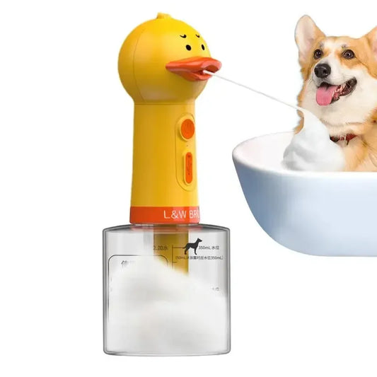 Electric Shampoo Pet Foaming Soap Dispenser