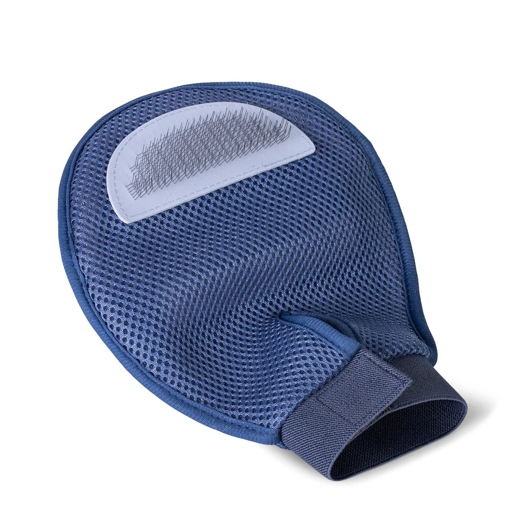 Dual Function Dog Grooming Glove Detangling Massage Tool