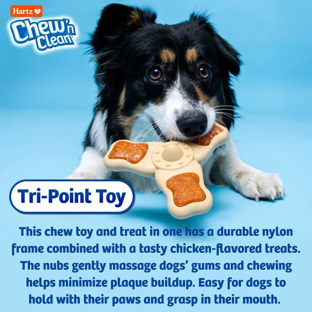 Tri-Point Shape Dental Care Chicken Flavor