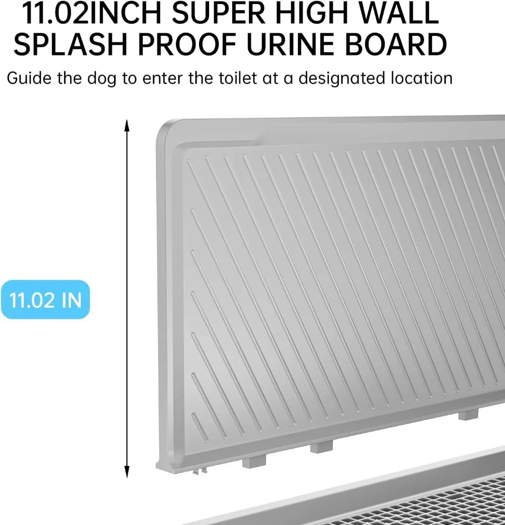 Indoor Dog Potty Tray with High Wall,25.59"X19.69"
