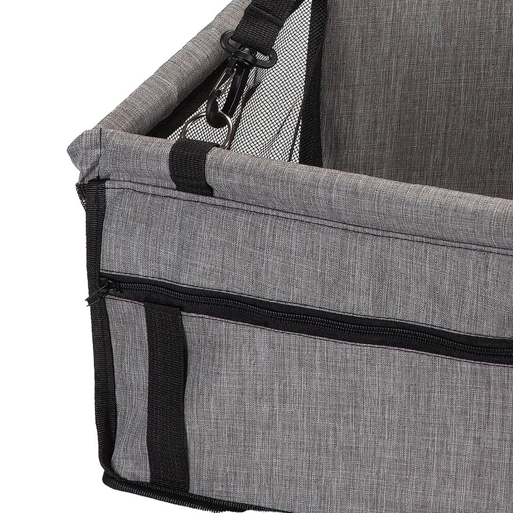 Collapsible Pet Seat Safety Harness Adjustable Straps
