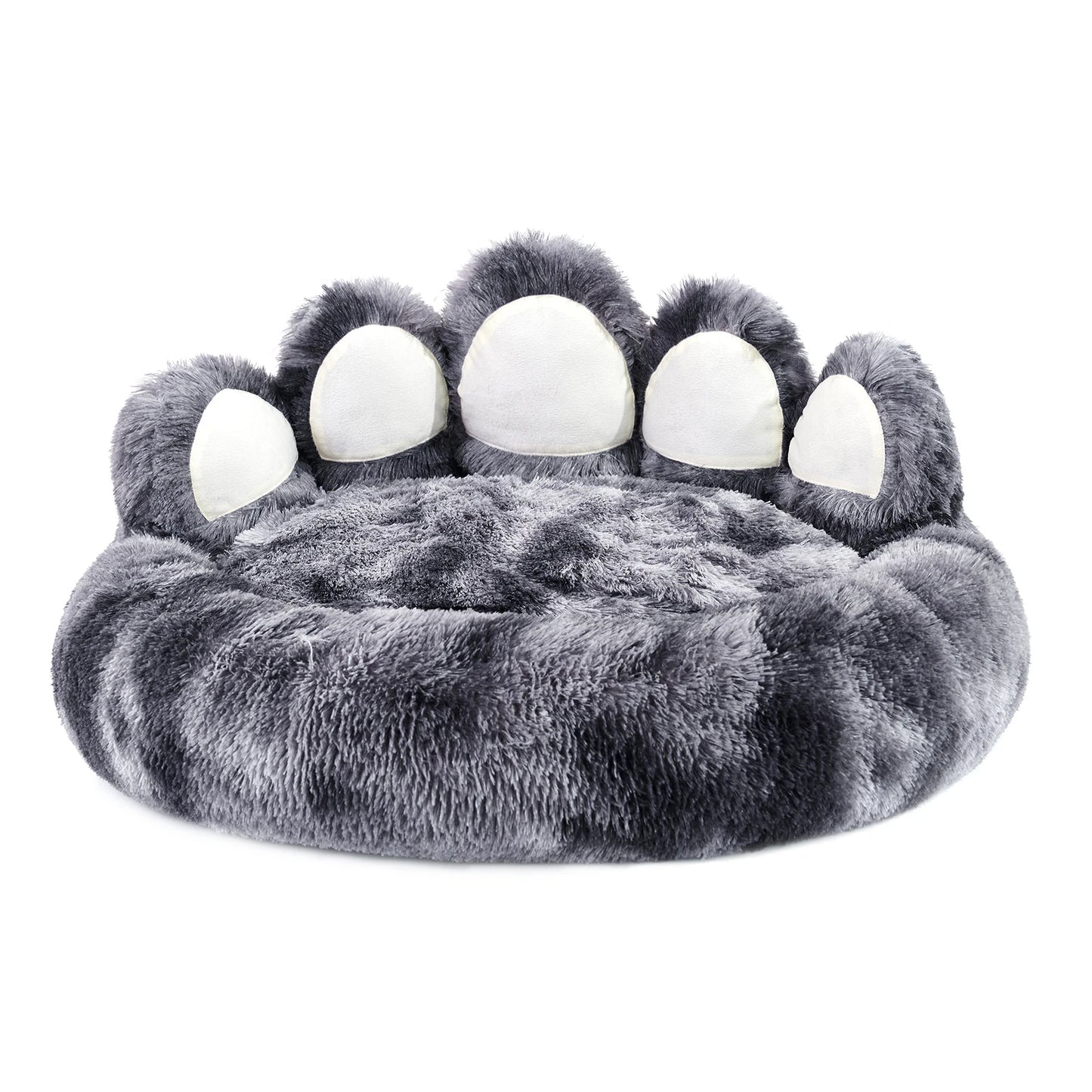 Cozy Comfy Dog Bed Paw Shape Warm