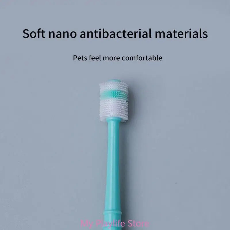 Small Toothbrush Teeth Cleaning Soft Silicone Bristle
