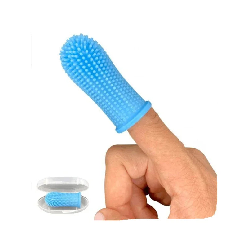 Cleaning Finger Brush For Pet Nontoxic
