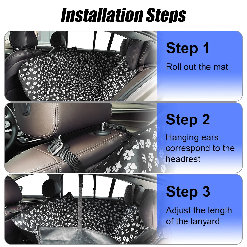 Protector/Rear Back Pet Car Seat Cover Mat