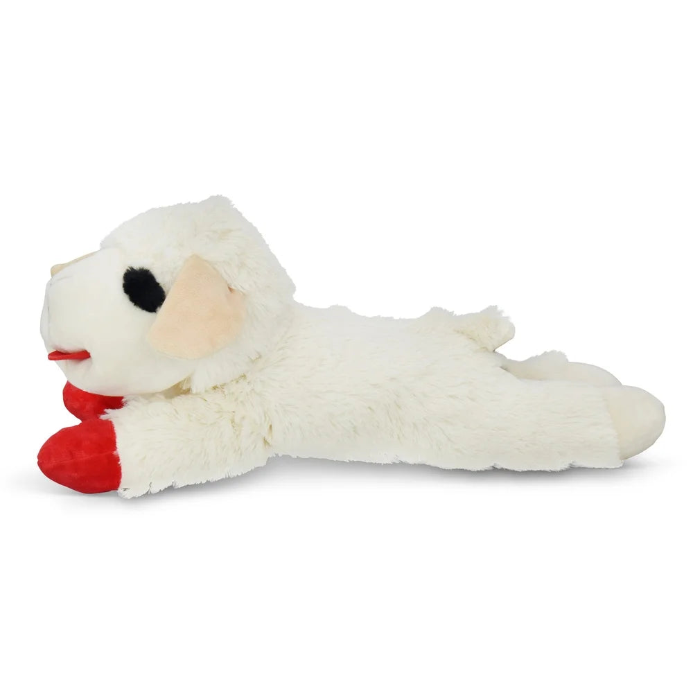 Jumbo Lamb Chop Plush Dog Toy with Squeaker