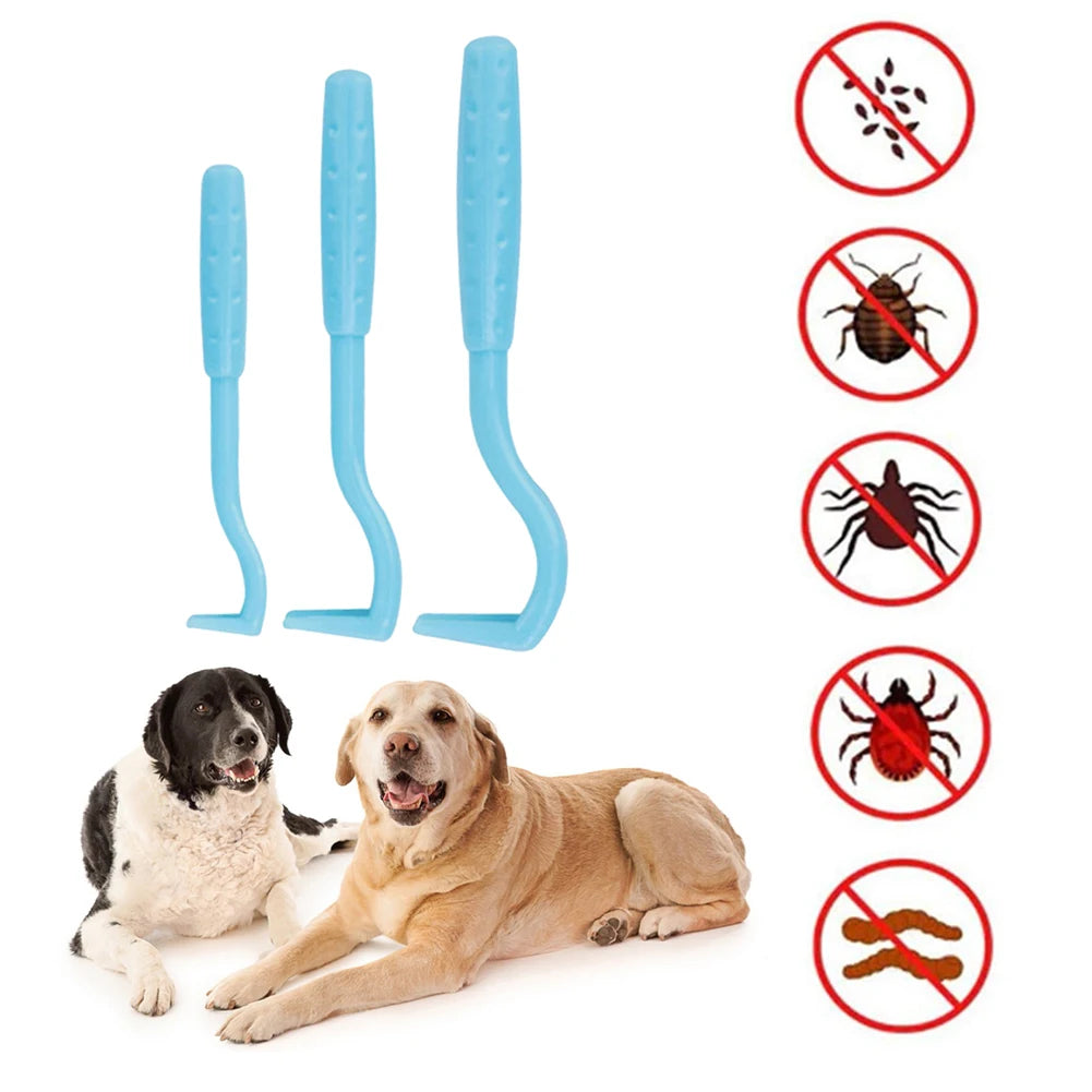 Flea Tick Remover Tweezer Pet Cleaning Tools