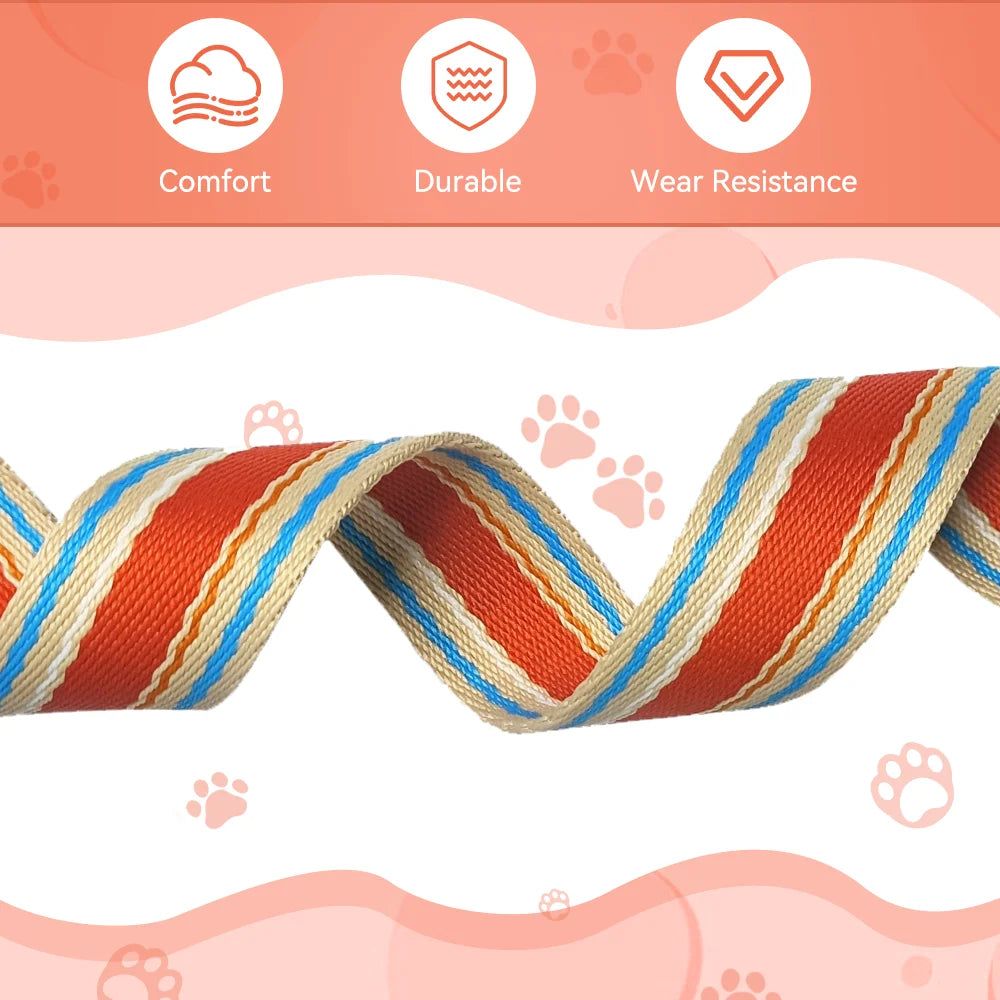 Adjustable Dog Collar and Leash Set