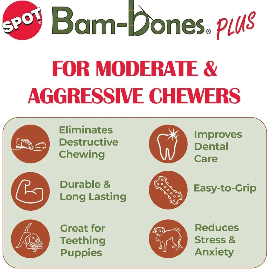 T Bone Durable Nylon Dog Chew