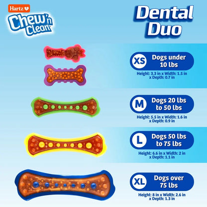 Extra Small Mild Moderate Chewers Dental Hygiene 6 Pack