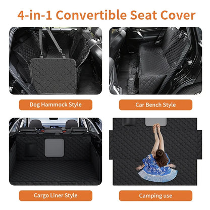 Heavy Duty Scratchproof Dog Back Seat Cover