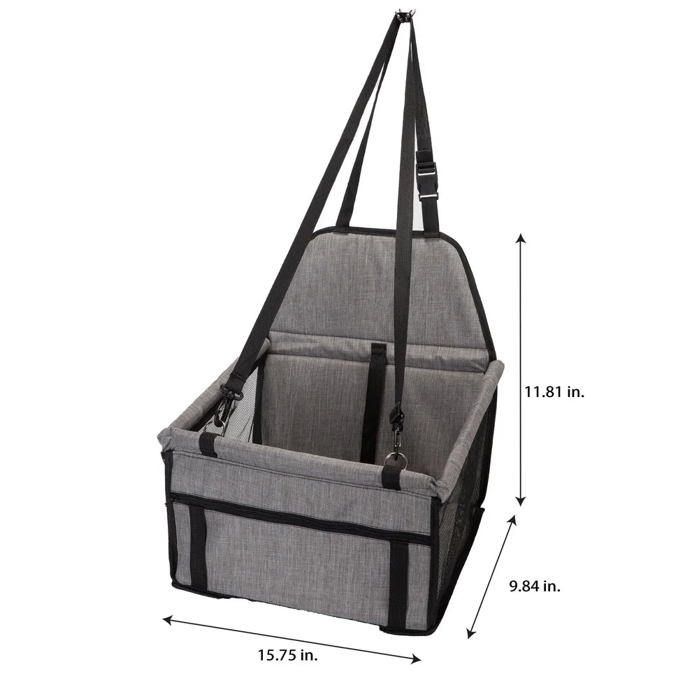 Collapsible Pet Seat Safety Harness Adjustable Straps