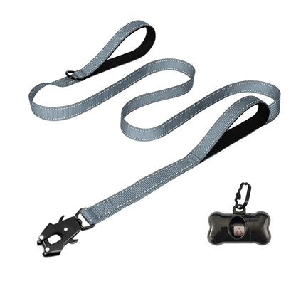Heavy Duty Leash- Nylon Soft Padded 2 Handle