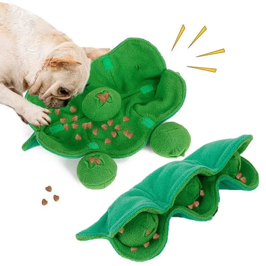 Sniffing Dog Toy Squeaky Plush Treat Dispenser