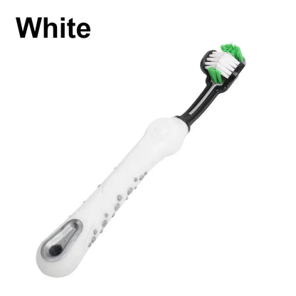Three Sided Pet Toothbrush Multi-angle Toothbrush Cleaning