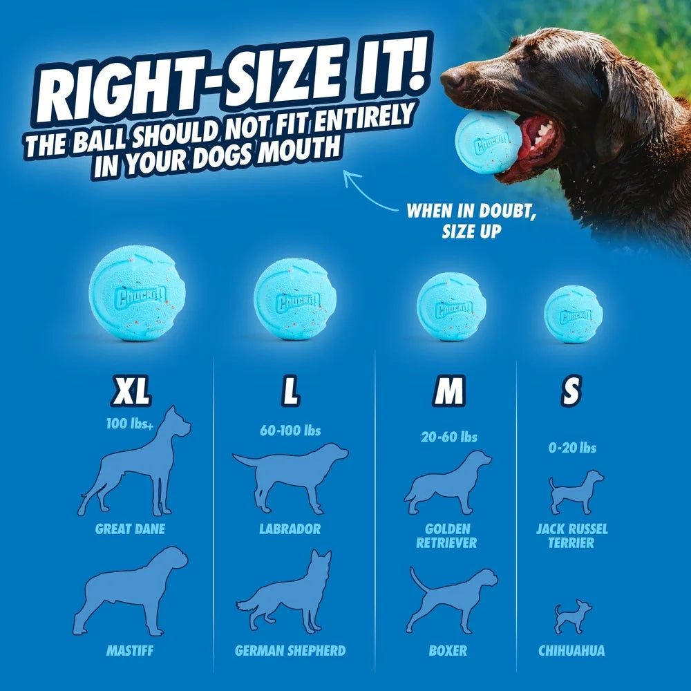 Ecofriendly Rubber Fetch Ball Durable Tear Resistant