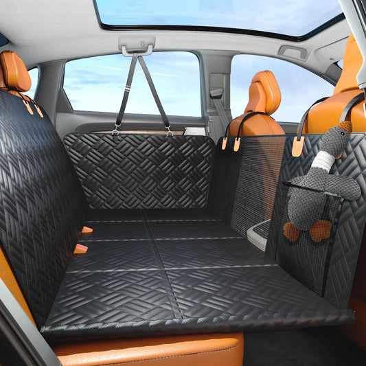 Car Rear Seat Cover, Heavy-Duty Anti-Scratch Washable