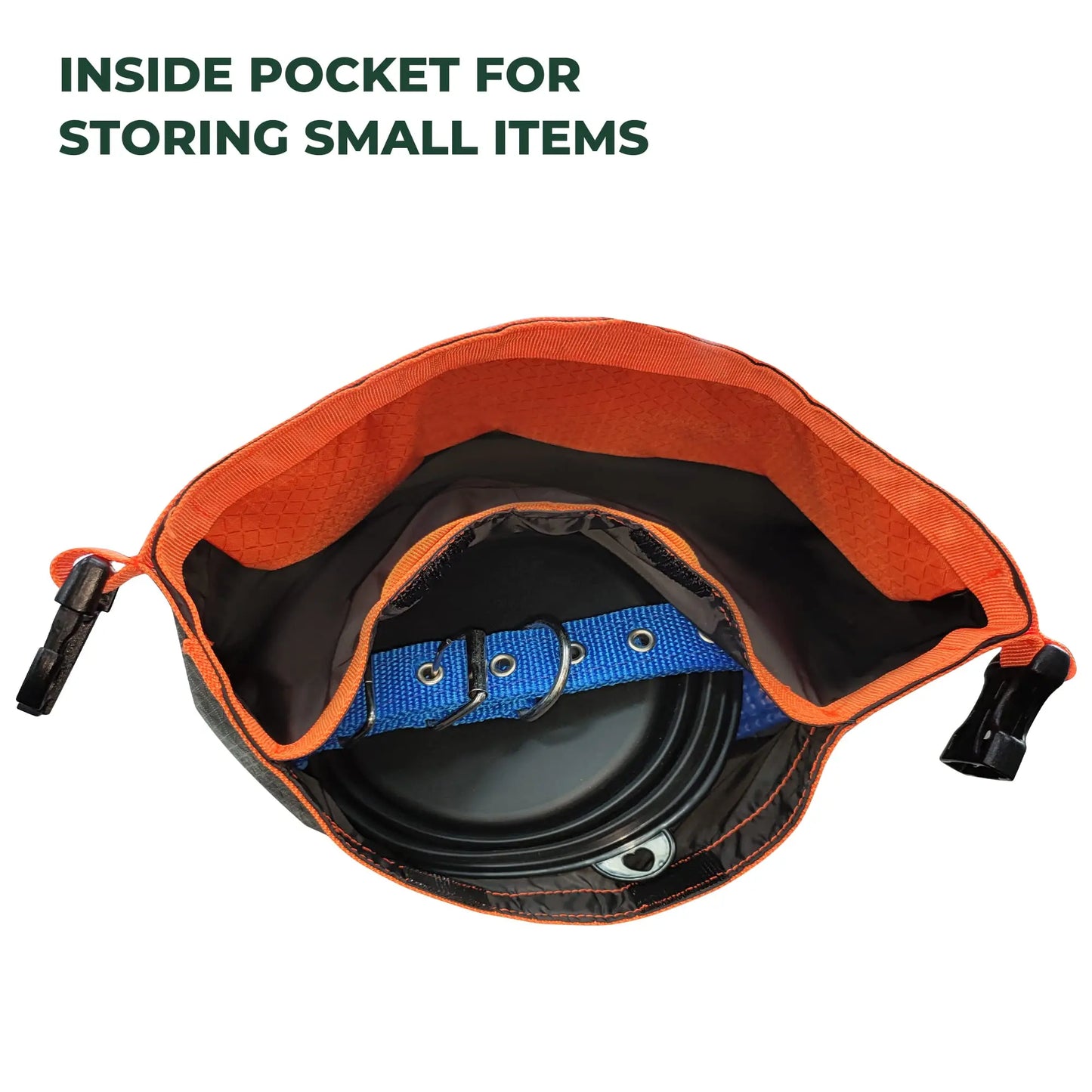 Large Capacity for Travel Kibble Storage