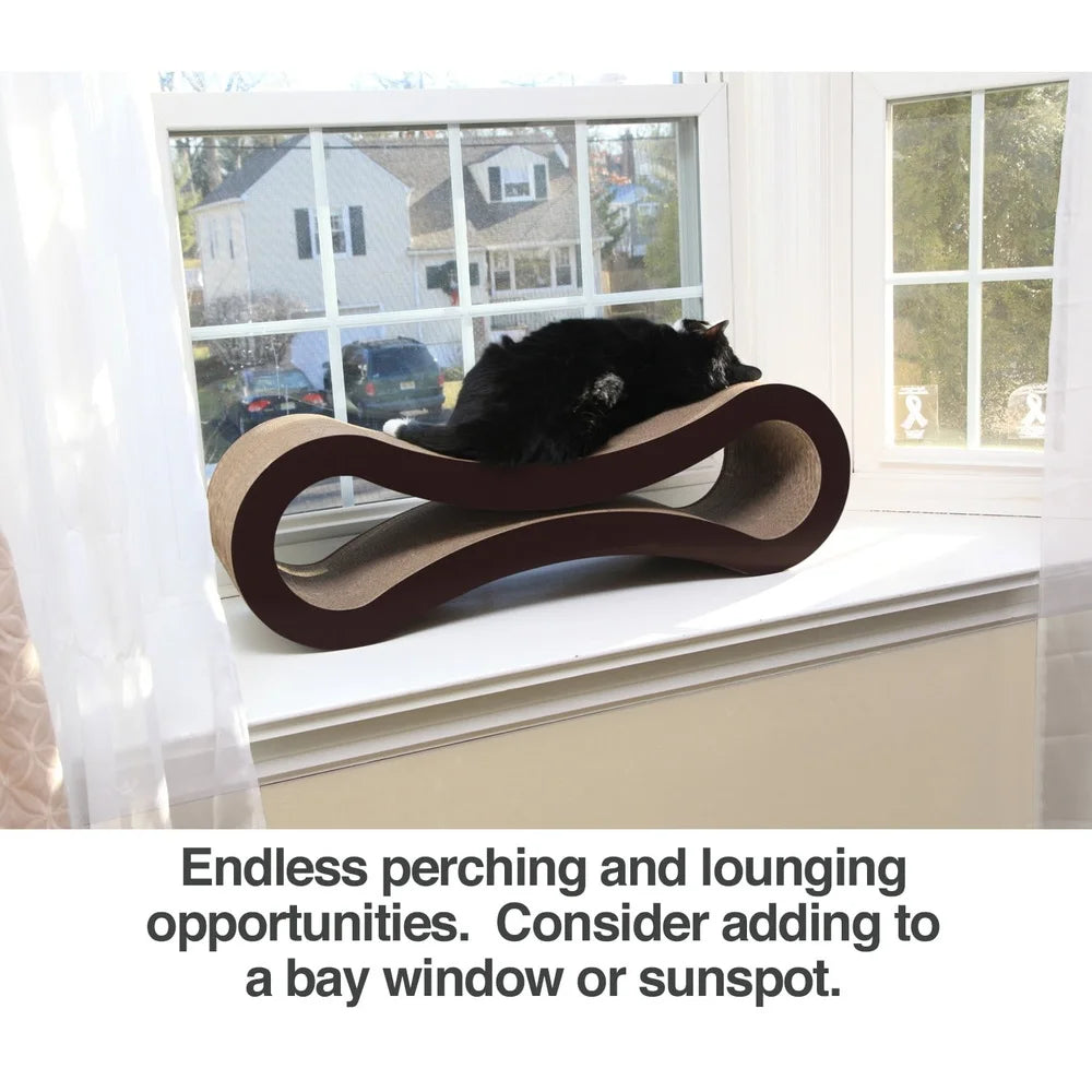 Cat Scratcher Lounge Bed Durable  Interactive Design