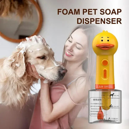 Electric Shampoo Pet Foaming Soap Dispenser