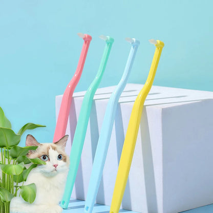 Dog Toothbrush Cleaning Small Head Brush for Dogs Cats