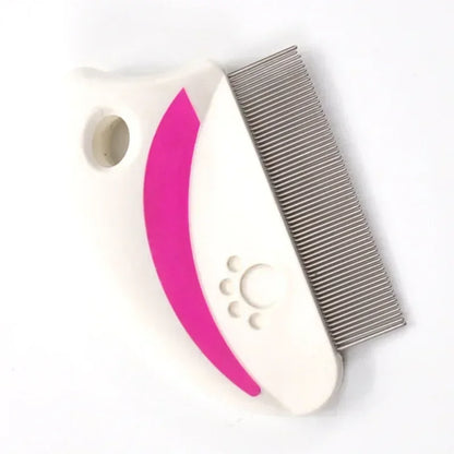 1Pcs  Multipurpose PP/Stainless Steel Comb Pets