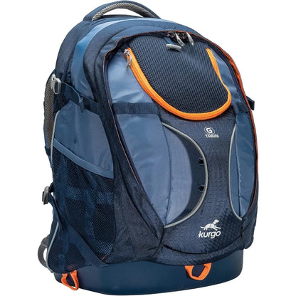 Navy Blue Dog Carrier Backpack Waterproof Bottom