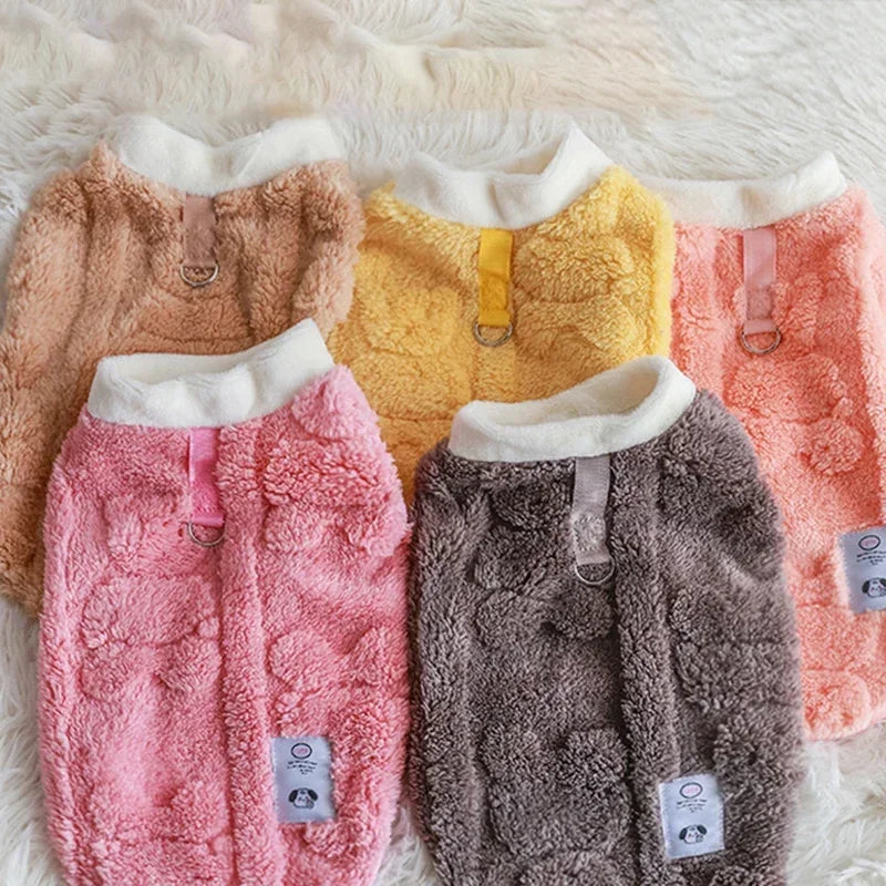 Soft Fleece Winter Warm Pullover Pet Clothes