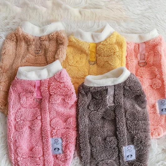 Soft Fleece Winter Warm Pullover Pet Clothes