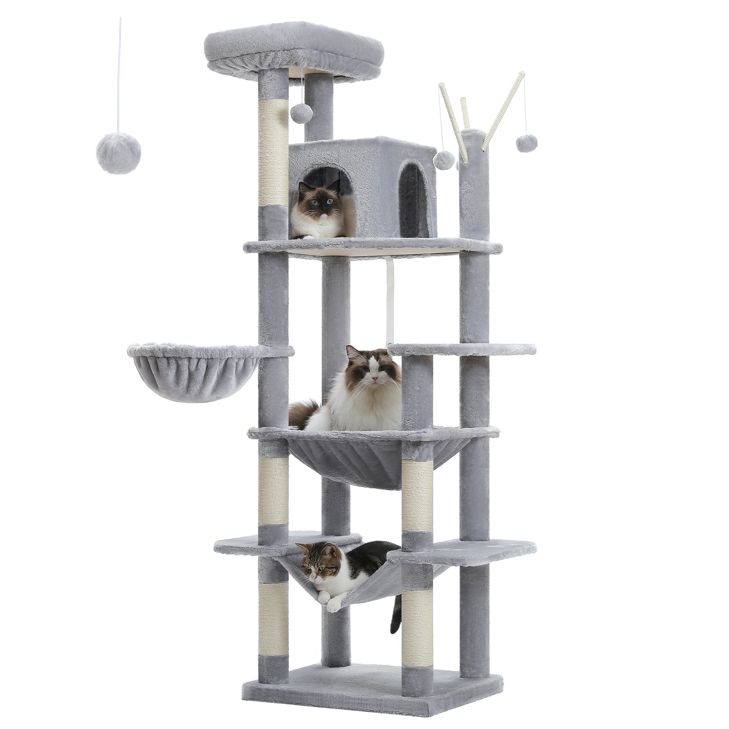 Tall Cat Tower/Super Big Hammock/Scratching Post