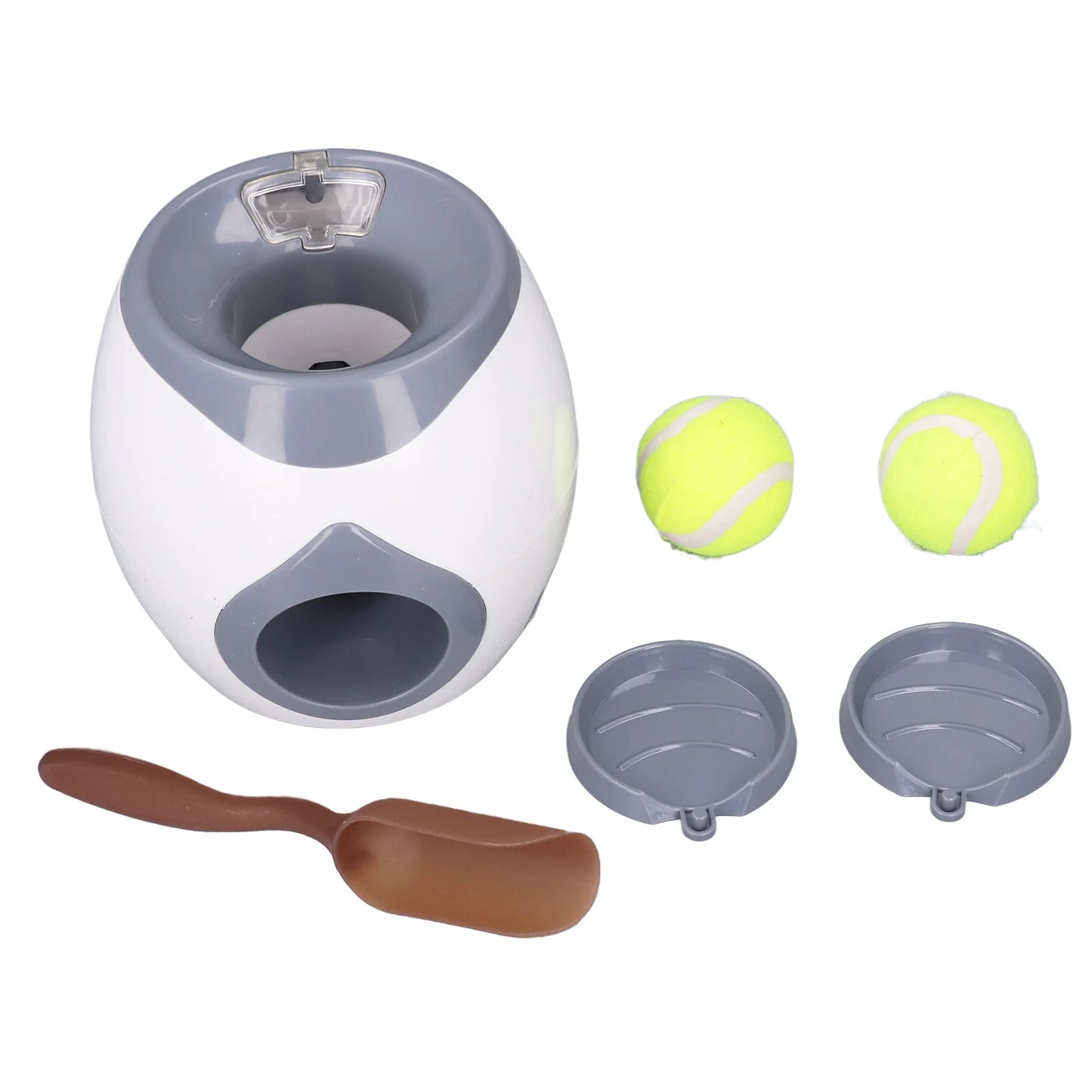 Tennis Ball Feeding Machine with 2 Tennis for Dog