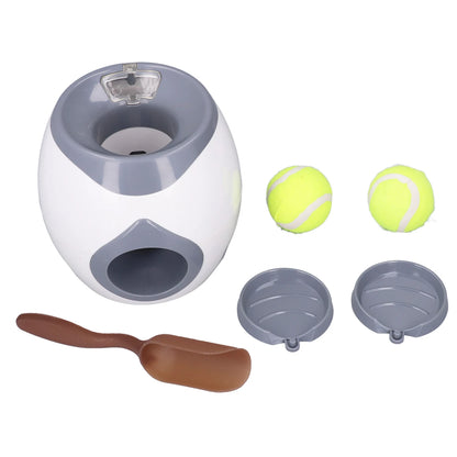 Tennis Ball Feeding Machine with 2 Tennis for Dog