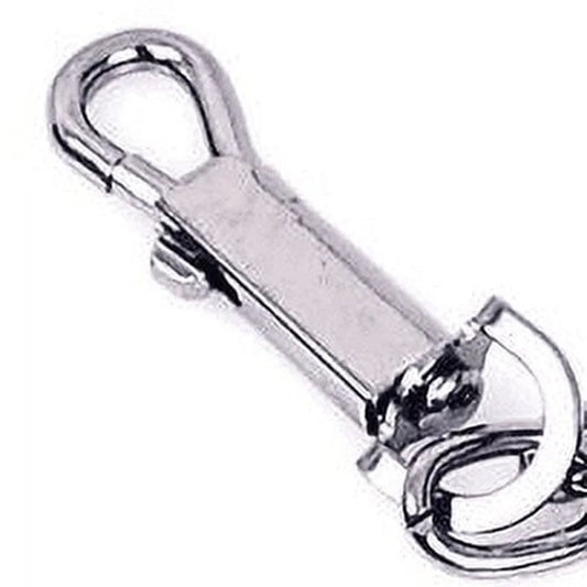 Steel Dog Chain Chrome Plated Nylon Handle